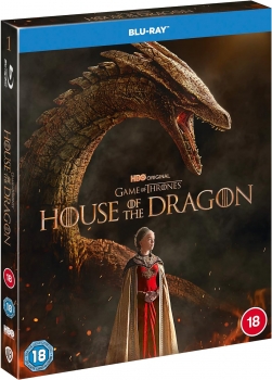 HOUSE OF THE DRAGON, Staffel 1 (Paddy Considine) 4 Blu-ray Discs U.K.