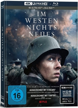 IM WESTEN NICHTS NEUES (Felix Kammerer) 4K Ultra HD + Blu-ray Disc, Mediabook