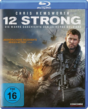 12 STRONG (Chris Hemsworth, Michael Shannon) Blu-ray Disc
