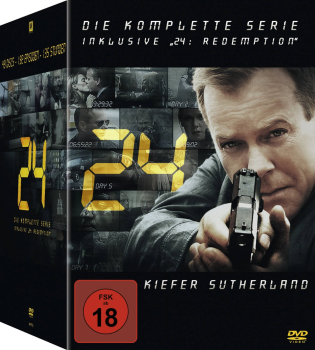 24 - Die komplette Serie (inkl. 24: Redemption) 49 DVDs