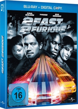 2 FAST 2 FURIOUS (Paul Walker, Tyrese Gibson) Blu-ray Disc
