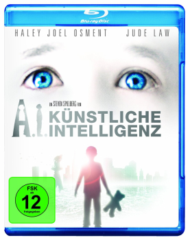 A.I. KÜNSTLICHE INTELLIGENZ (Jude Law, Haley Joel Osment) Blu-ray Disc
