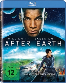 AFTER EARTH (Will Smith, Jaden Smith) Blu-ray Disc