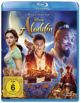 ALADDIN (Will Smith, Mena Massoud) Blu-ray Disc