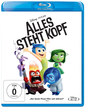 ALLES STEHT KOPF (Walt Disney, PIXAR) Blu-ray Disc