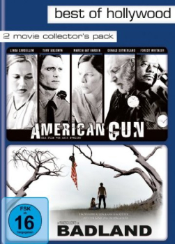 AMERICAN GUN (Marcia Gay Harden) + BADLAND (2 DVDs)