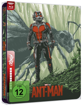 ANT-MAN (Paul Rudd) 4K Ultra HD + Blu-ray Disc, Steelbook