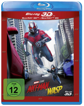 ANT-MAN AND THE WASP (Paul Rudd) Blu-ray 3D + Blu-ray Disc