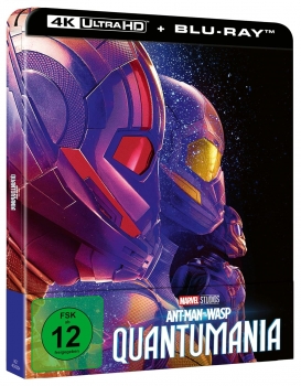 ANT-MAN AND THE WASP: QUANTUMANIA (4K Ultra HD + Blu-ray Disc) Steelbook