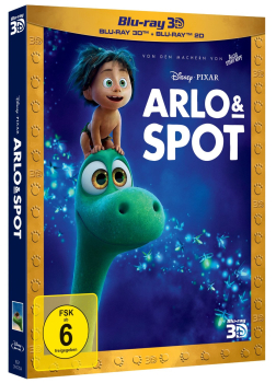 ARLO & SPOT (Walt Disney) Blu-ray 3D + Blu-ray Disc, Schuber