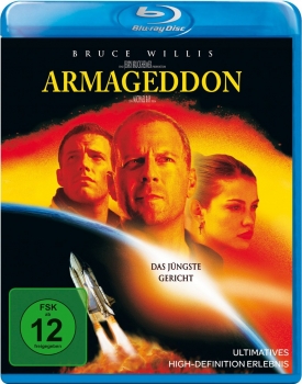 ARMAGEDDON (Bruce Willis, Ben Affleck) Blu-ray Disc