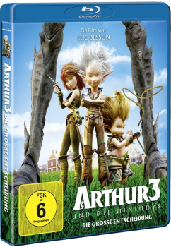 ARTHUR UND DIE MINIMOYS 3, Die große Entscheidung (Blu-ray Disc)