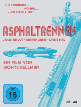 ASPHALTRENNEN (James Taylor) Blu-ray Disc + DVD