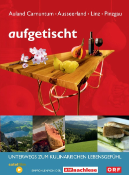 AUFGETISCHT (Ausseerland, Linz, Pinzgau) 2 DVDs + Rezeptbuch