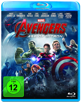 AVENGERS: AGE OF ULTRON (Robert Downey Jr., Chris Hemsworth) Blu-ray Disc