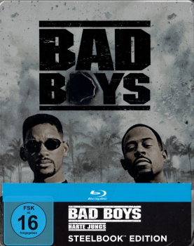 BAD BOYS, Harte Jungs (Martin Lawrence, Will Smith) Blu-ray Disc, Steelbook