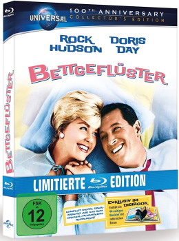 BETTGEFLÜSTER (Rock Hudson, Doris Day) Blu-ray Disc, Mediabook