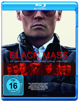 BLACK MASS (Johnny Depp, Joel Edgerton) Blu-ray Disc