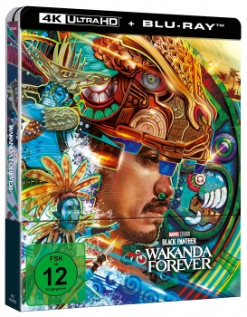 Black Panther: WAKANDA FOREVER (4K Ultra HD + Blu-ray Disc) Steelbook