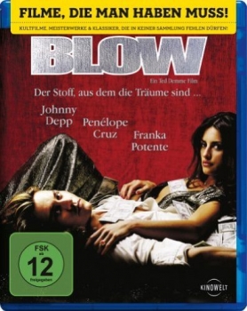BLOW (Johnny Depp, Penélope Cruz, Franka Potente) Blu-ray Disc