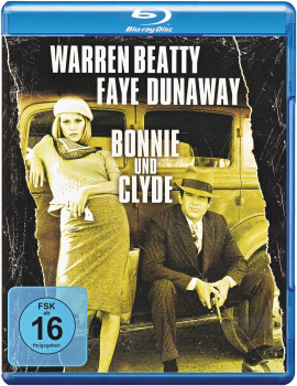 BONNIE UND CLYDE (Warren Beatty, Faye Dunaway) Blu-ray Disc