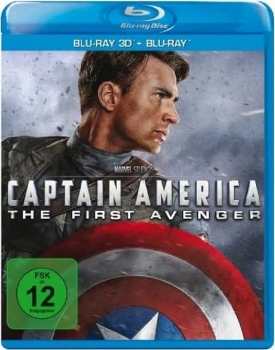 CAPTAIN AMERICA: THE FIRST AVENGER (Blu-ray 3D + Blu-ray Disc)
