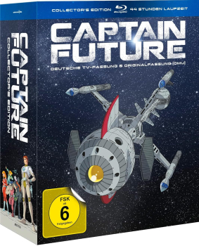 CAPTAIN FUTURE (TV-Fassung + Originalfassung) 9 Blu-ray Discs, Collector's Edition