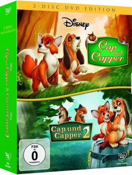 CAP UND CAPPER + CAP UND CAPPER 2 (Walt Disney) 2 DVDs