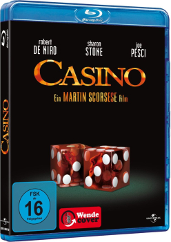 CASINO (Robert De Niro, Sharon Stone, Joe Pesci) Blu-ray Disc