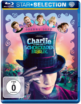 CHARLIE UND DIE SCHOKOLADENFABRIK (Johnny Depp) Blu-ray Disc