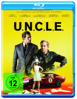 CODENAME U.N.C.L.E. (Henry Cavill, Armie Hammer) Blu-ray Disc