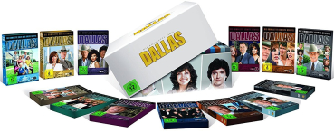 DALLAS, Die komplette Serie (Larry Hagman, Patrick Duffy) 89 DVDs