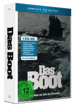 DAS BOOT, Complete Edition (5 Blu-ray Discs + 3 CDs + Booklet)