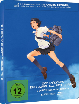 DAS MÄDCHEN, DAS DURCH DIE ZEIT SPRANG (4K Ultra HD + Blu-ray Disc) Steelbook