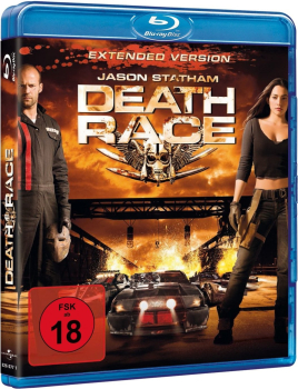 DEATH RACE, Extended Version (Jason Statham) Blu-ray Disc