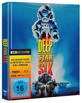 DEEP STAR SIX (Taurean Blacque) 4K Ultra HD + Blu-ray Disc, Mediabook