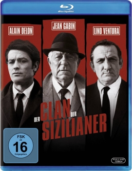 DER CLAN DER SIZILIANER (Jean Gabin, Alain Delon) Blu-ray Disc