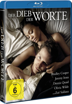 DER DIEB DER WORTE (Bradley Cooper, Zoe Saldana) Blu-ray Disc