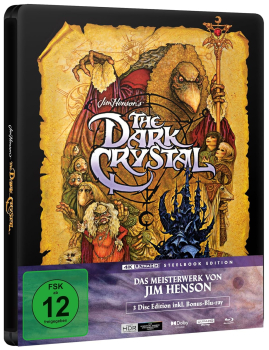 DER DUNKLE KRISTALL (4K Ultra HD + 2 Blu-ray Discs) Steelbook