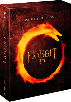 DER HOBBIT: DIE SPIELFILM TRILOGIE (6x Blu-ray 3D + 6 Blu-ray Discs)