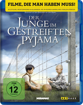 DER JUNGE IM GESTREIFTEN PYJAMA (Vera Farmiga, David Thewlis) Blu-ray Disc