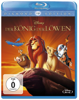 DER KÖNIG DER LÖWEN, Diamond Edition (Walt Disney) Blu-ray Disc