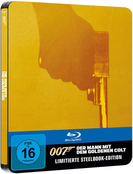 James Bond 007: DER MANN MIT DEM GOLDENEN COLT (Roger Moore) Blu-ray Disc, Steelbook