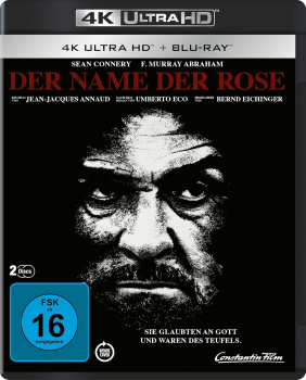 DER NAME DER ROSE (Sean Connery) 4K Ultra HD + Blu-ray Disc