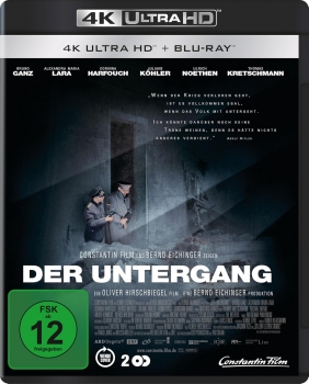 DER UNTERGANG (Bruno Ganz) 4K Ultra HD + Blu-ray Disc