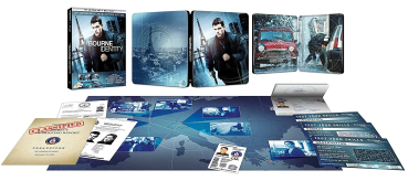 DIE BOURNE IDENTITÄT (Matt Damon) 4K Ultra HD + Blu-ray Disc, Steelbook Giftset