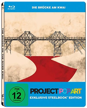 DIE BRÜCKE AM KWAI (William Holden, Alec Guinness) Blu-ray Disc, Steelbook