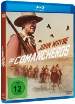 DIE COMANCHEROS (John Wayne, Stuart Whitman) Blu-ray Disc