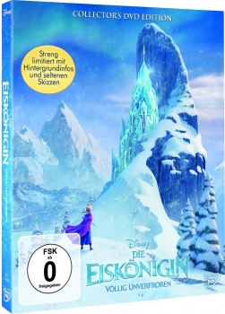 DIE EISKÖNIGIN, völlig unverfroren (Walt Disney) DVD, Digibook