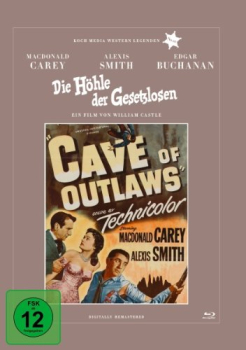 DIE HÖHLE DER GESETZLOSEN (Macdonald Carey, Alexis Smith) Blu-ray Disc